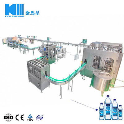 Automatic Mineral Pure Water Filling Bottling Production Line Automatic Mineral Pure Water Filling Bottling Production Line