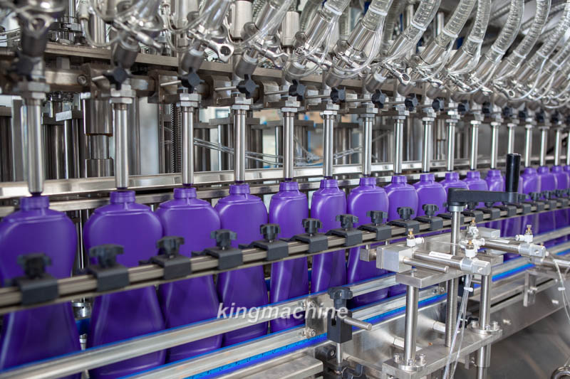 Sanitizer filling line