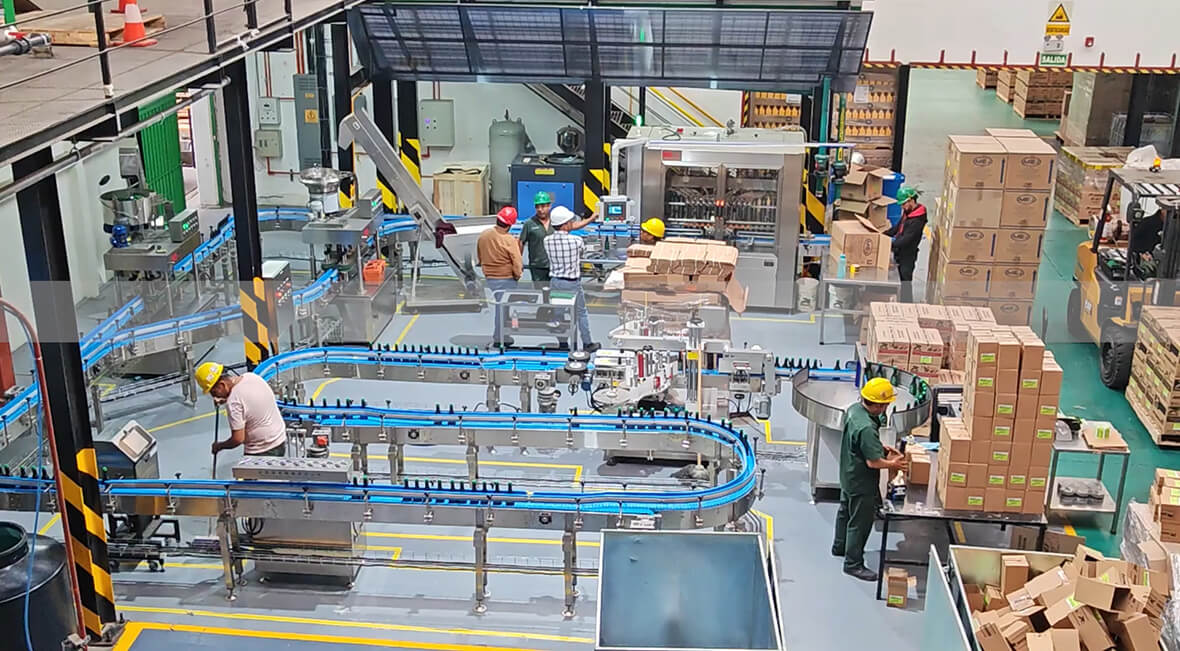 daily chemical product filling line daily chemical product filling line