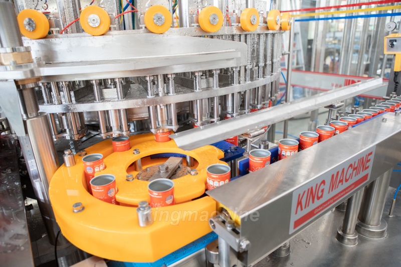 beverage can filling machine