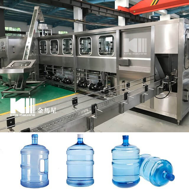 900BPH 3-5 Gallon Bottle Filling Machine 