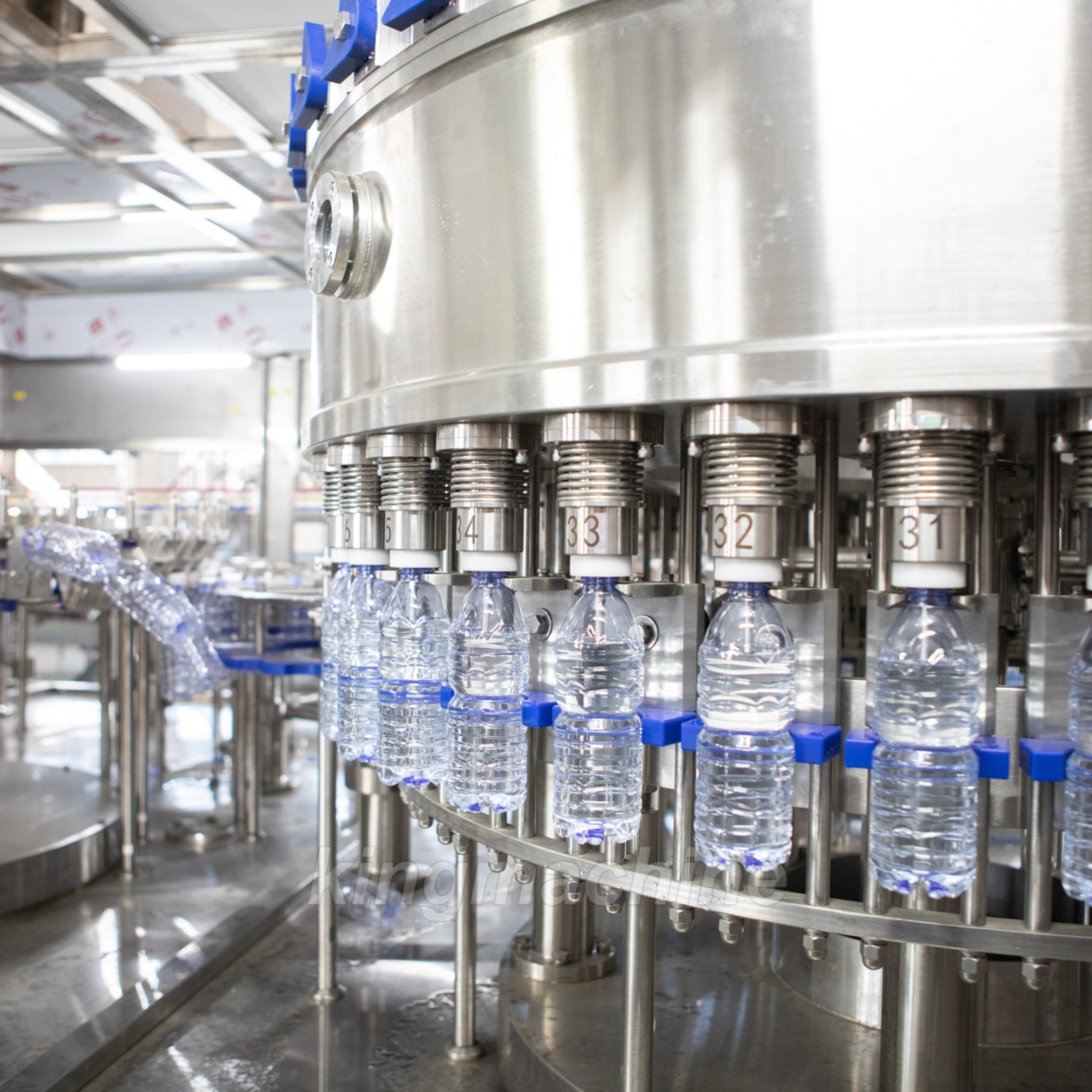 The blowing filling capping machine helps companies achieve sustainable development goals