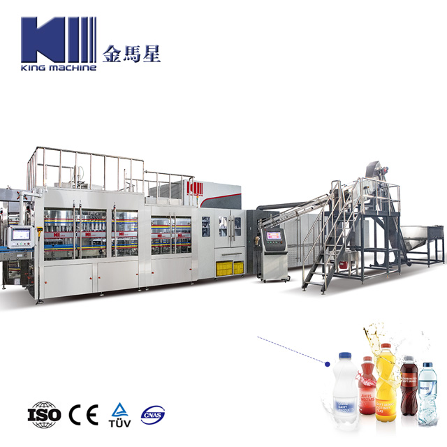 24000 BPH CSD Carbonated Soft Drinks Automatic Blowing-filling-capping Machine