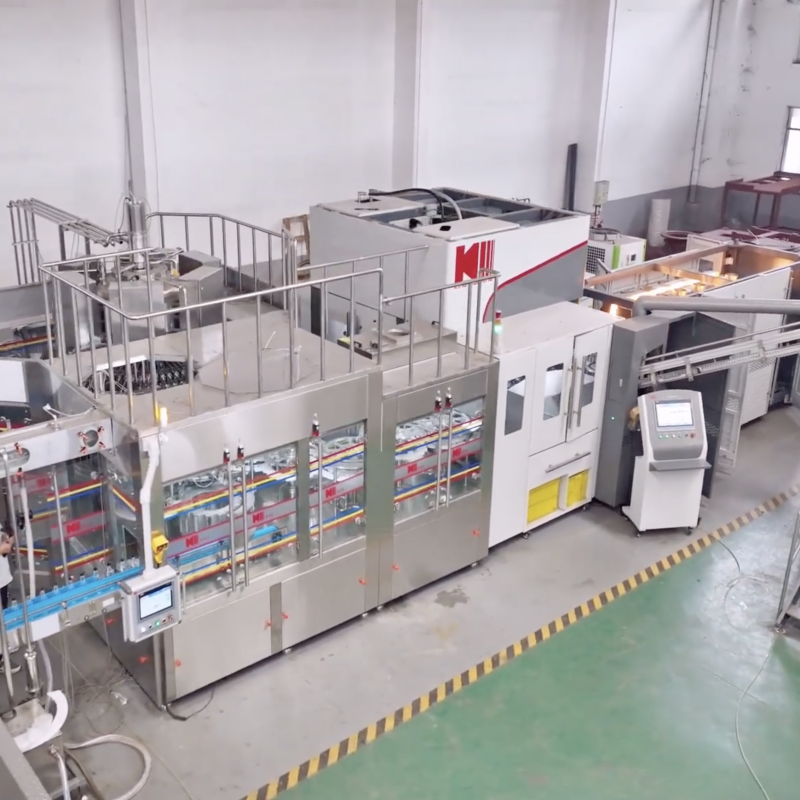 24,000 BPH Soda Water Filling Combiblock Machine – Efficient Carbonated Beverage Filling Solution