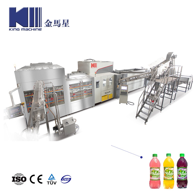 12000BPH Pet Blow-Fill-Cap Combi Machine For juice with pulp