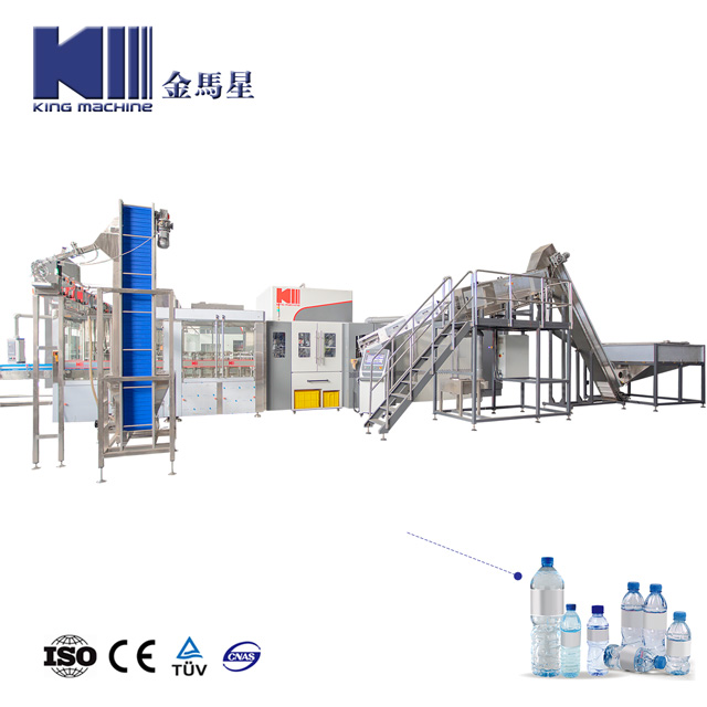 36000BPH PET Bottle Water Blowing Filling Capping Combiblock Production Line Solution 