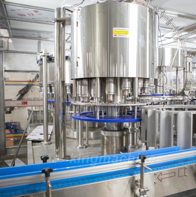 Can carbonated drink filling line