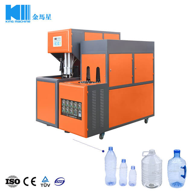 120 BPH Semi Automatic PET Bottle Blowing Machine For 5-10L
