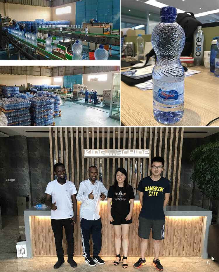 mineral water filling line